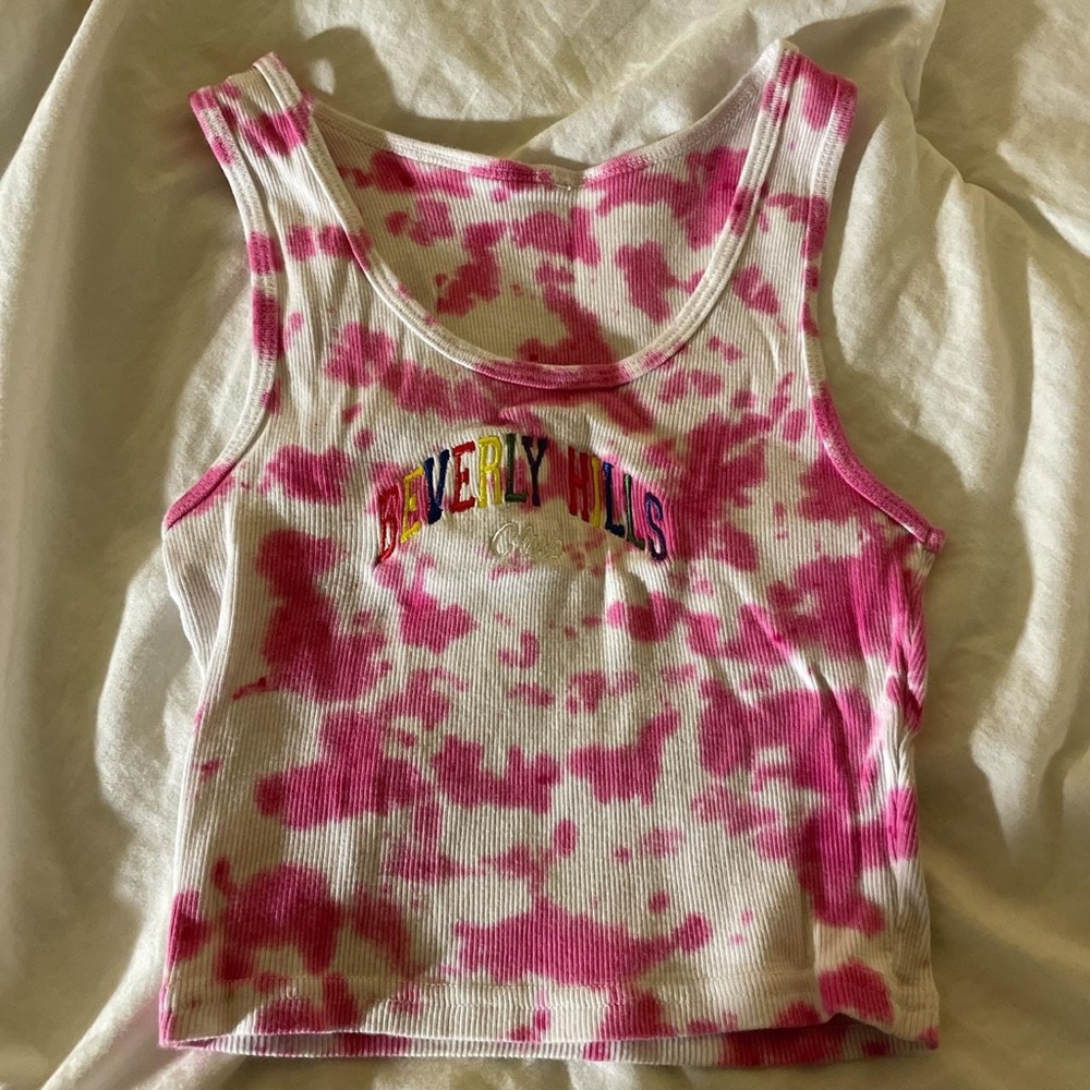 Beverly Hills club x Halotied tank top